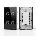 CL-04G Smart Touch Wall Switch 4-Gang (Groove)