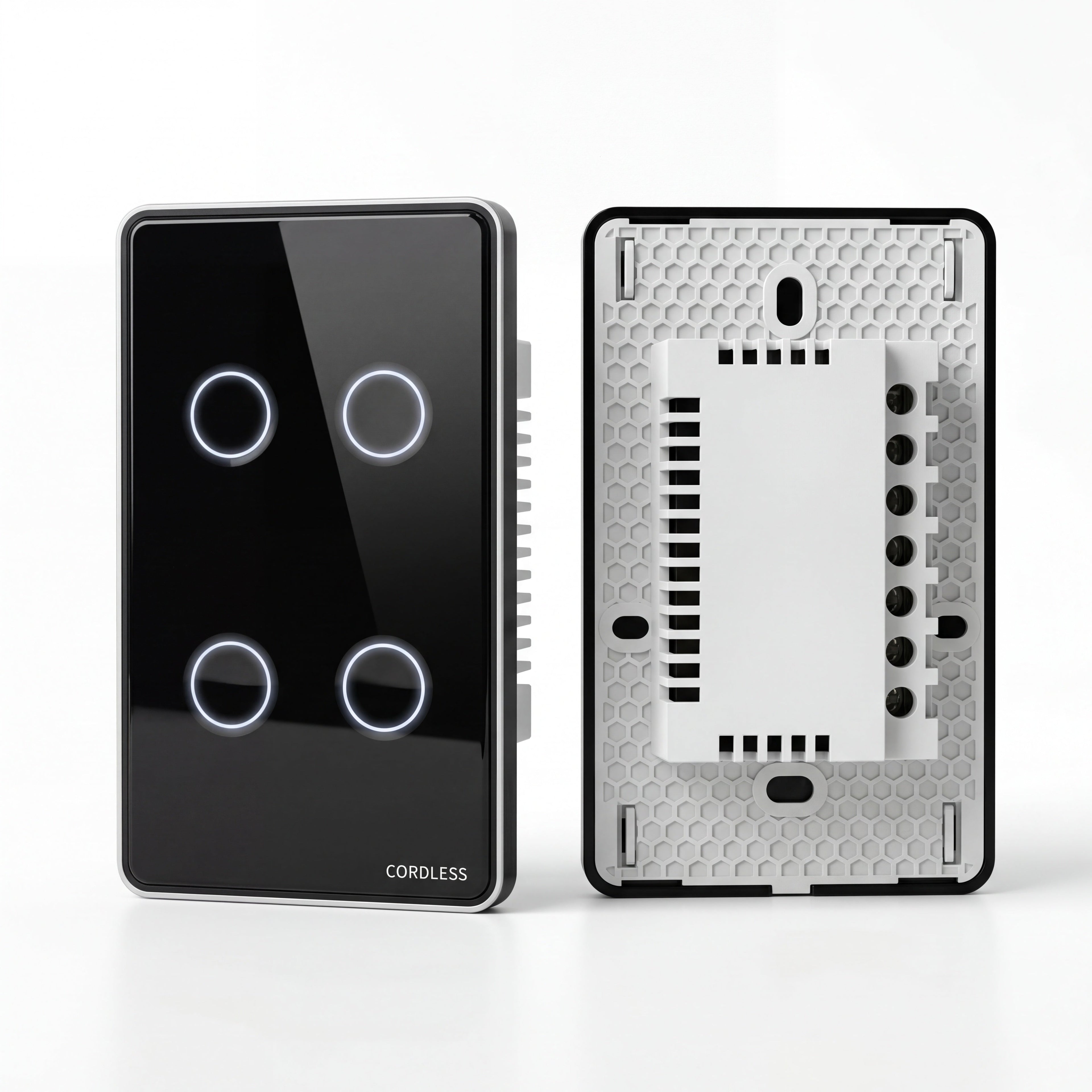 CL-04G Smart Touch Wall Switch 4-Gang (Groove)