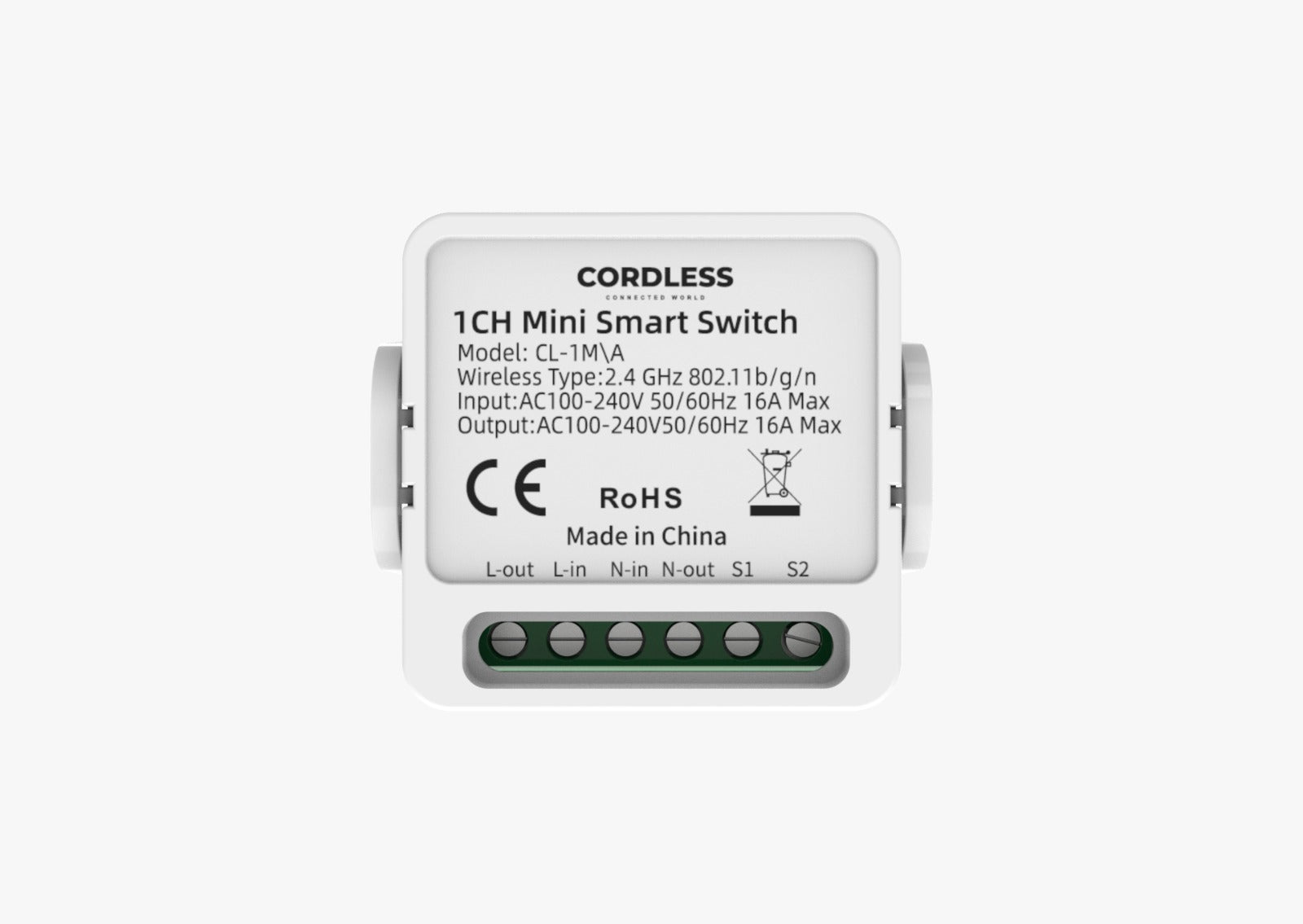 CL-1M/A Intelligent Circuit Breaker 1- way white