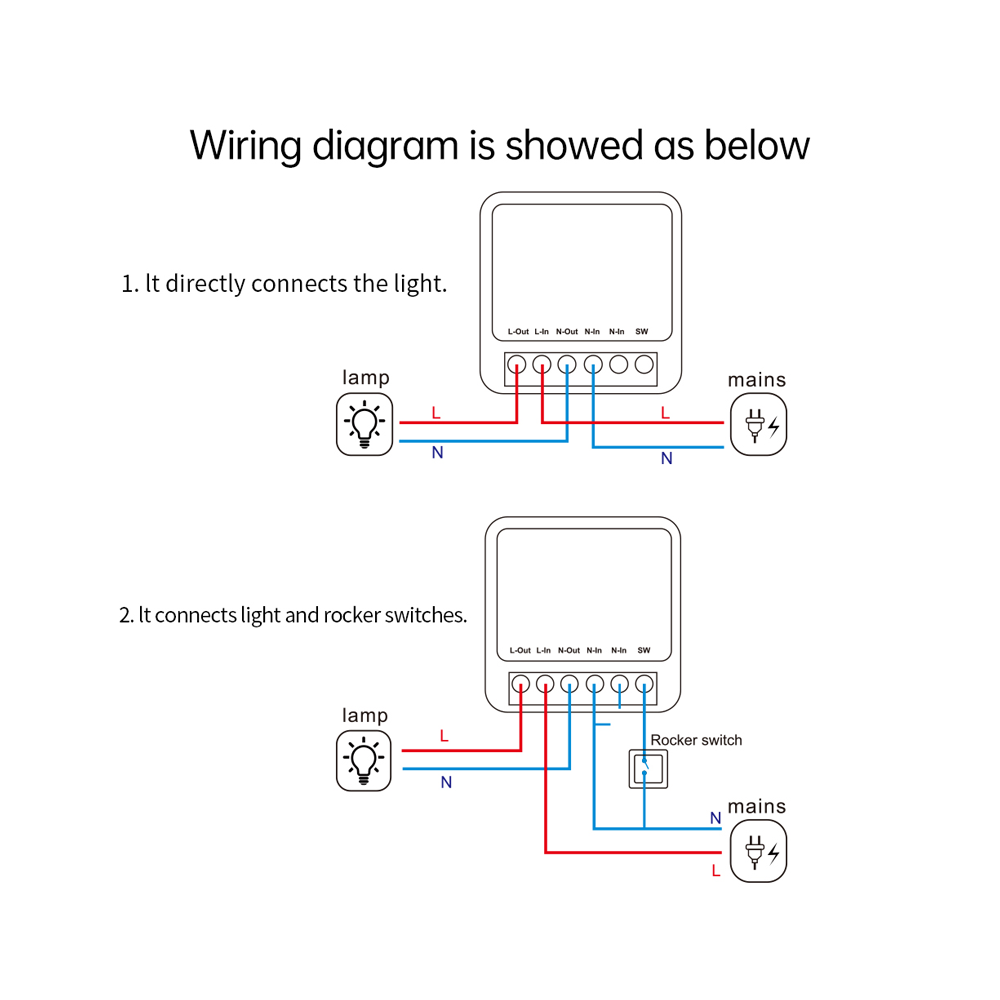 CL-1PM Intelligent Switch With Power Monitor 1-way white