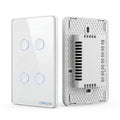 CL-04G Smart Touch Wall Switch 4-Gang (Groove)